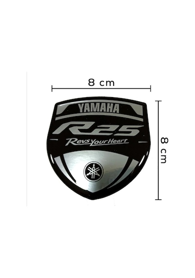 Yamaha R25 3D Sticker