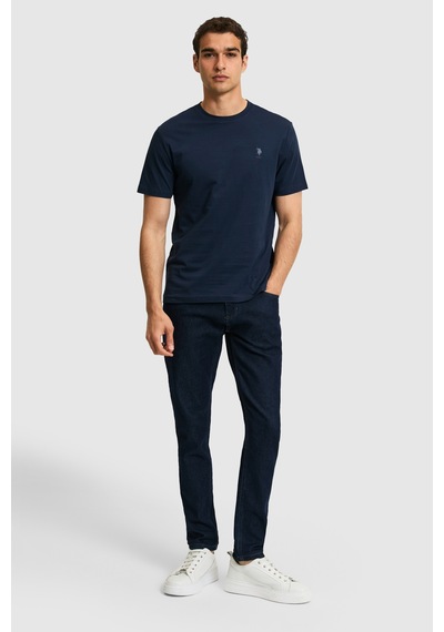 U.s. Polo Assn. Erkek Lacivert Tişört Basic 50326953-vr033
