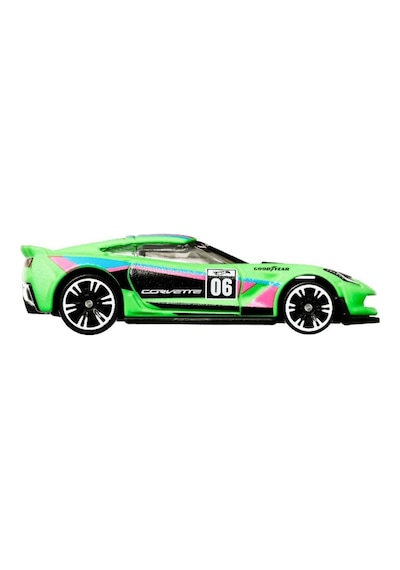 Hot Wheels Neon Yarışçılar Hlh72 - Corvette C7 Z06 Hrw81