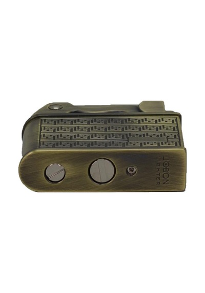 Benzinli Zippo Tarz Çakmak B-zb-612 Bronz