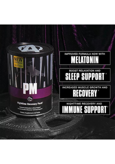 Universal Animal Pm 30 Packs - Sleep + Repair Recovery + Valerian