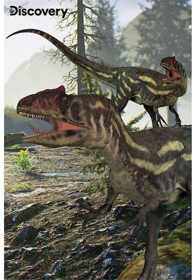 Prime 3d Discovery T-rex Ve Allosaurus İkili Puzzle 200 Parça 10248