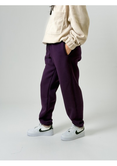 Cocopelli Şardonlu Mor Kadın Jogger Eşofman Coc2541