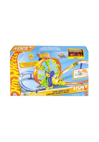 Jbx65 Hot Wheels Hızlı Fırlatma Ve Döngü Parkuru Oyun Seti Belirtilmemiş
