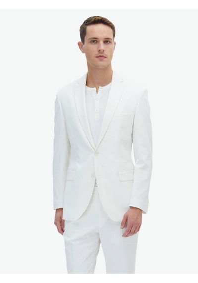 Kip Ekru Düz Slim Fit Takım Elbise Çok Renkli Kip Ekru Düz Slim Fit Takım Elbise Çok Renkli