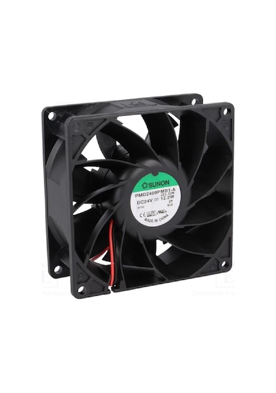 Sunon Pmd2409pmb1-a. 2 .gn ,92x38mm 24vdc 120-cfm 2-kablo Fan