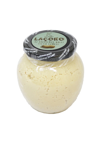 Laçoko Şekersiz Katkısız Glutensiz Doğal Az Kavrulmuş Çiğ Ballı Yer Fıstığı Ezmesi 700  G