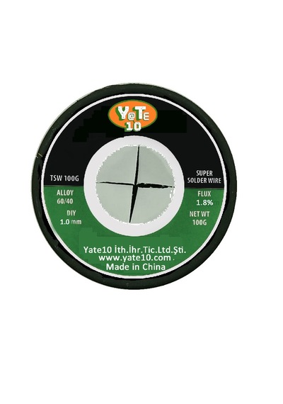 Yate10 100g 60/40 1mm Lehim Teli