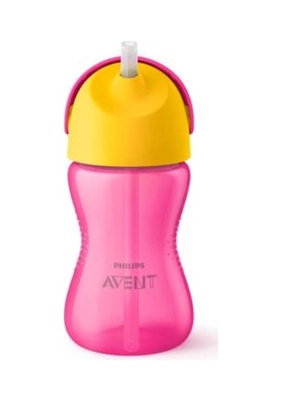 Mey İthalat Pipetli Bardak 300 Ml Kız