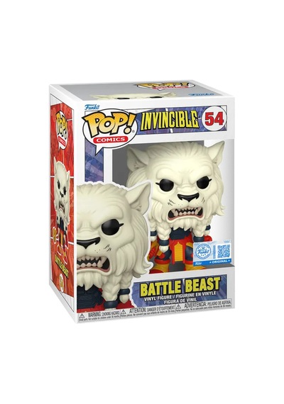 Pop Invıncıble Battle Beast 54