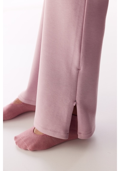 Penti Pembe İpeksi Dokunuş Silky Touch Paça Detaylı İspanyol Paça Flare Pantolon Açık Lila