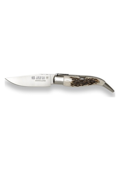 Joker Nc120 Classical Spanish Bandolera Folding Knife Boynuz Saplı Kamp Çakı Çok Renkli