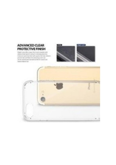 Ringke Fusion Apple Uyumlu iPhone 7/8 İle Kılıf Crystal Clear Tpu Bumper Extra Darbe Emici