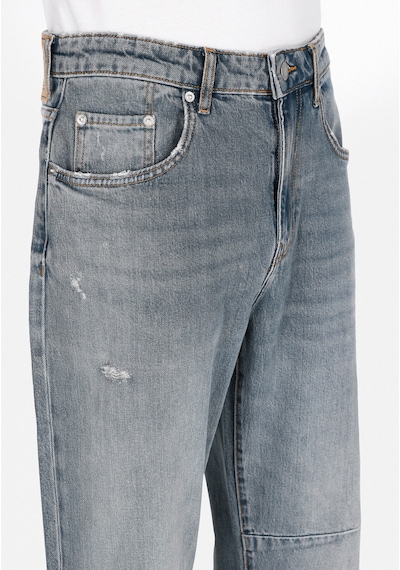 Colin's Colins Baggy Fit Orta Bel Düz Paça Erkek Yeşil Jean Pantolon Cl1074870 Q1.v1 Dn44323 Denim