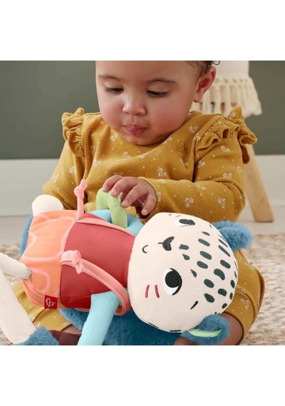 Eğlenceli Dostum Kar Leoparı Peluş Hkd64