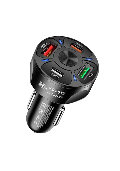 Concord C-776 3x Usb-c 1x Usb A Fast Araç Şarjı Qc 3.1a Pd20w Usb C