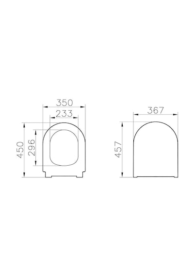 VitrA S60 Rim-ex SmoothFlush Beyaz Kanalsız Asma Klozet ve Yavaş Kapanır Kapak 7510L003-0090