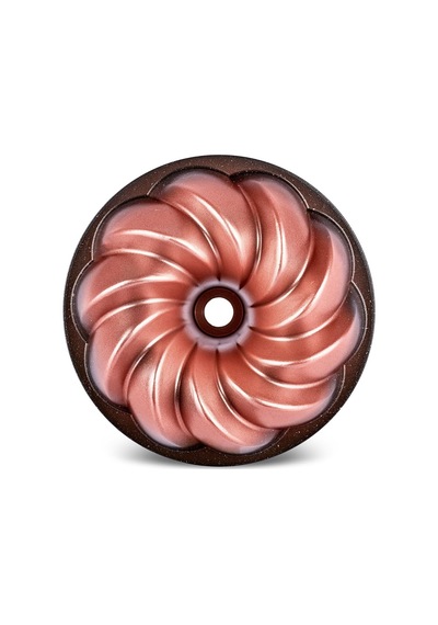 Nevera Degradeli Döküm Kek Kalıbı 26 Cm Rose Gold Çok Renkli