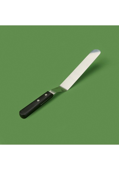 Cheff Star Uzun Spatula - Gri / Siyah Çok Renkli