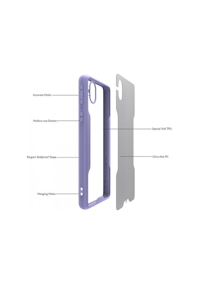 Mey İthalat Samsung Uyumlu Galaxy A01 Core Kılıf Platin Silikon - Pembe