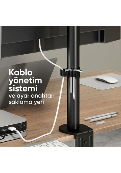Tr Masaüstü Monitör Standı, 15 - 32 Uyumlu, Vesa Uyumlu Z001