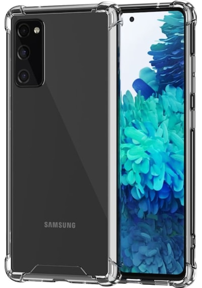 Samsung Uyumlu Galaxy S20 Fe Kılıf Antishock Darbe Emici Şeffaf Silikon
