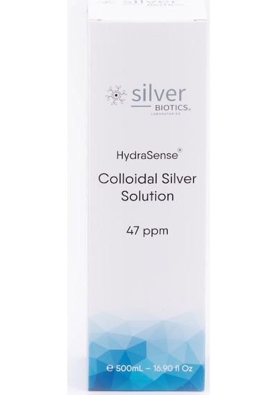 Silverbiotics 47PPM Hydrasense Kolloidal Gümüş Suyu 2 x 500 ML