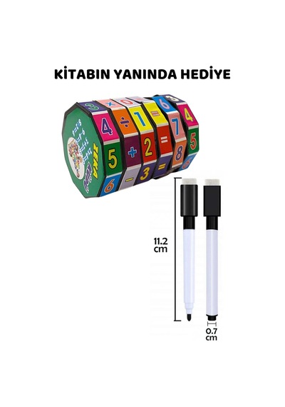 Çocuklara Dört İşlem Yaz - Sil Kitabı