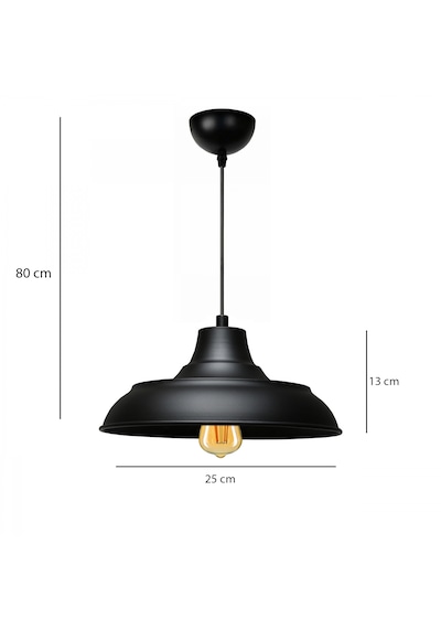 Homing Retro Siyah Sarkıt Ayd-3520 Siyah