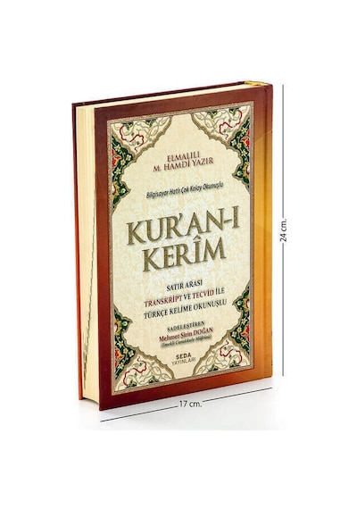 Kuranı Kerim Ve Satır Altı Türkçe Okunuşlu Ve Mealli 17-24 Cm Elmalılı Hamdi Yazır