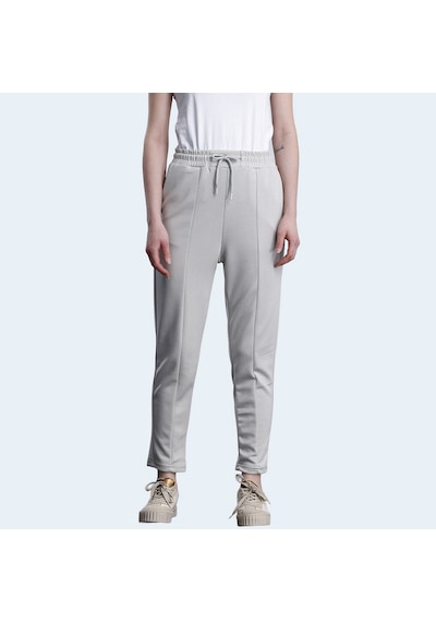 Slazenger KORBIN Kadın Cepli Dar Paça Taş Gri Eşofman Altı