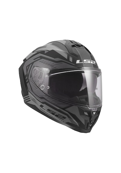 Ls2 Challenger 2 Dravıx Mat Gri Kask Mat Gri