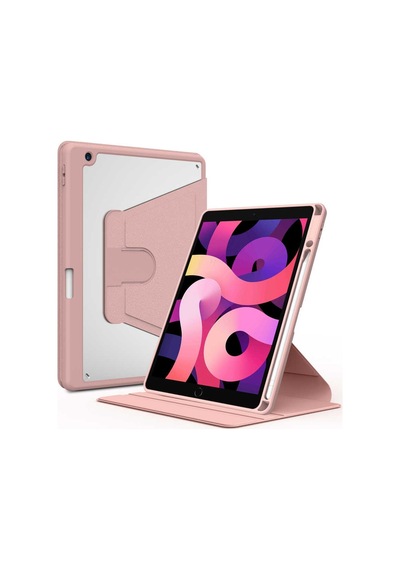 Apple Uyumlu iPad 7. 8. 9. Nesil 10.2" 2021 Kılıf Dönebilen Kalem Bölmeli Standlı A2602 A2603 A2604 A2605 Nayn