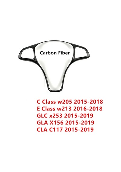 Dk Tuning Mercedes Benz Direksiyon Gerçek Karbon Fiber 3m Trim Ka