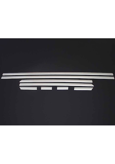 Omsa Vw Passat B8.5 Krom Yan Kapı Alt Çıtası 8 Parça 2019 Ve Sonrası