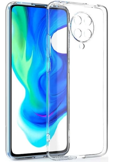 Nihcase Xiaomi Poco F2 Pro Kılıf Süper Tpu Jelly Transparan Silikon