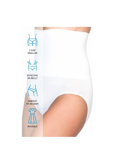 Beyaz Mı Emay 2029 Masajlı Double Slip Korse Beyaz