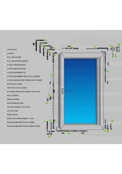 Pimapen Çift Açılım Vasistas Açılım Takımı