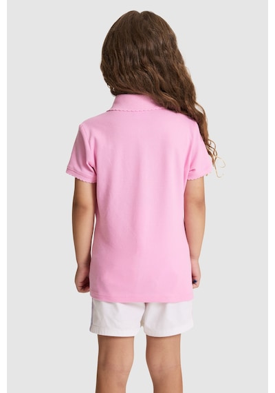 U.S. Polo Assn. U.s. Polo Assn. Kız Çocuk Pembe Tişört Basic 50325592-vr041