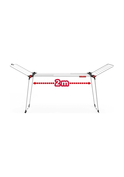 Vileda Infinity Flex 2 Metre'ye Kadar Uzatılabilir, 30 Metre Kurutma Alana Sahip Çamaşır Kurutmalığı Diğer