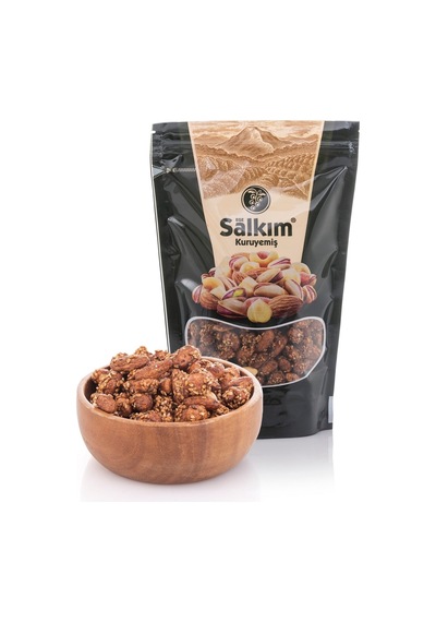 Ballı Susamlı Fıstık 500 G Kavrulmuş Kuruyemiş Enerji Atıştırmalık Diğer
