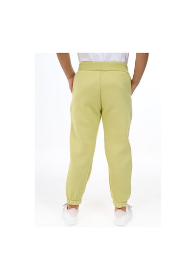 Kız Çocuk Baskılı Beli Ribanalı Paçası Lastikli Cepli Basic Jogger Eşofman Altı 3 İplik Şardonlu Açık Yeşil Kız Çocuk Baskılı Beli Ribanalı Paçası Lastikli Cepli Basic Jogger Eşofman Altı 3 İplik Şardonlu Açık Yeşil