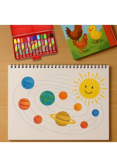 Faber-castell Altıgen Pastel Boya, 12 Renk, Plastik Kutu, Yumuşak Ve Canlı Renkler, Rahat Kullanım, Etkili Uygulama Genel