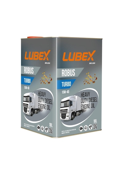 Lubex Robus Turbo 15W-40 Motor Yağı 18 L