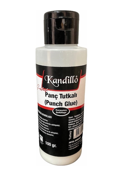 Kandillo Panç Tutkalı Şeffaf Punch Tutkal Yapıştırıcı 100 G