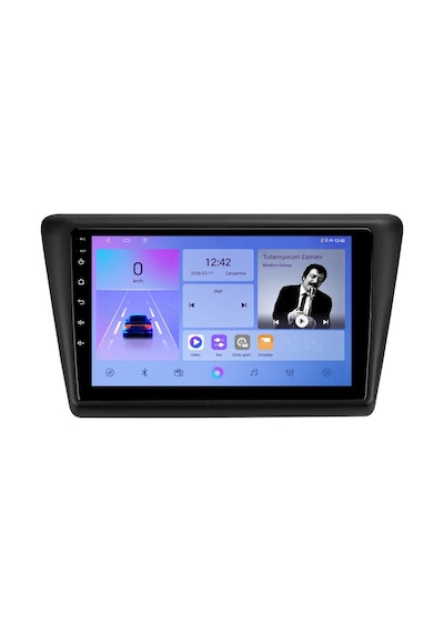 Skoda Rapid 2013-2018 Android Multimedya Carplay Android Auto Navigasyon Kameralı 6gb Ram 64gb 9"