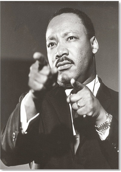 Cakasepetim Martin Luther King Siyah Beyaz Ahşap Mdf Tablo