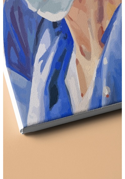 Webstyle Sayılarla Boyama Seti Kasnaklı Nöbette 50 X 65 Cm