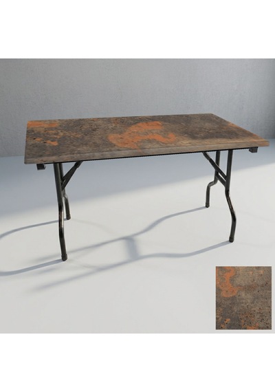 Banket Katlanır Masa Werzalit, Allzalit. Vermodin Tabla 80x140 - Metalic Oxid 1 Çok Renkli Banket Katlanır Masa Werzalit, Allzalit. Vermodin Tabla 80x140 - Metalic Oxid 1 Çok Renkli