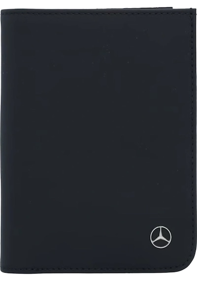 Mercedes-benz Logo Siyah Cüzdan - Rfıd Korumalı
